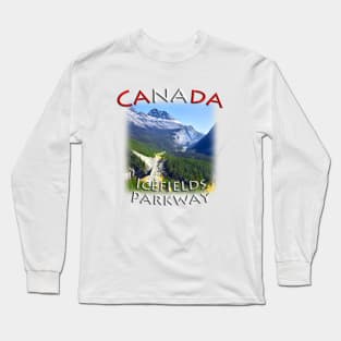 Canadian Rockies - Icefields Parkway Long Sleeve T-Shirt